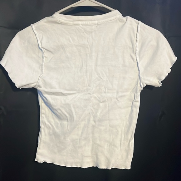 white Fitz + Eddi crop top size medium - Picture 2 of 3